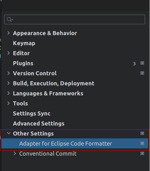 settings plugin location
